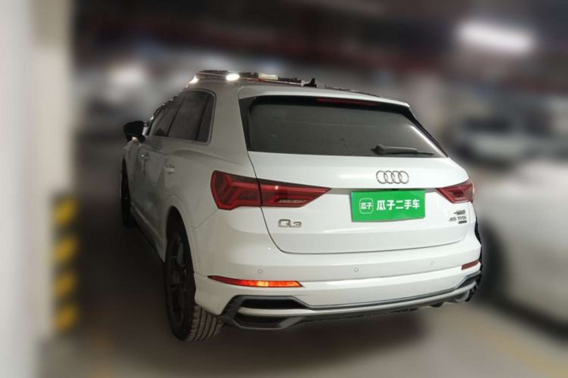 Used Audi Q3 2021 35 TFSI Fashion Dynamic Model Rear Left 45 Deg
