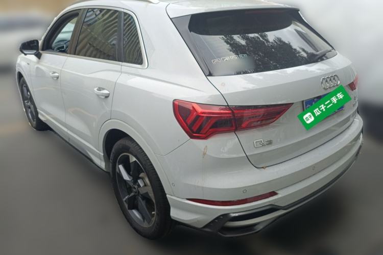 Used Audi Q3 2021 35 TFSI Fashion Dynamic Model Rear Left 45 Deg