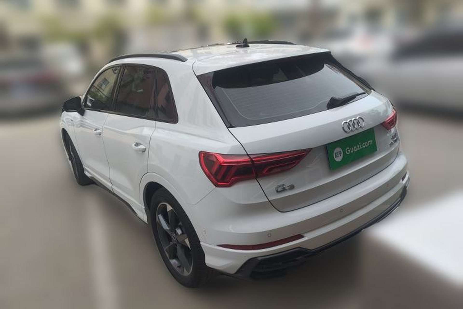 Used Audi Q3 2021 35 TFSI Fashion Dynamic Model Rear Left 45 Deg