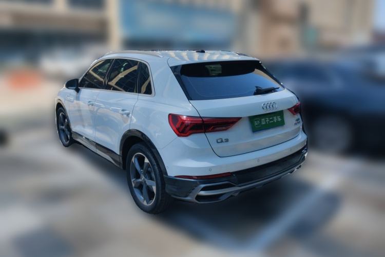 Used Audi Q3 2021 35 TFSI Fashion Dynamic Model Rear Left 45 Deg