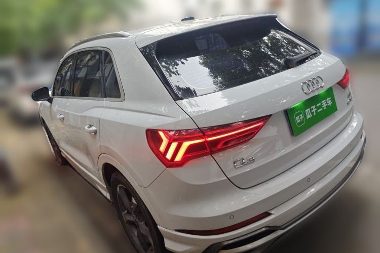 Used Audi Q3 2021 35 TFSI Fashion Dynamic Model Rear Left 45 Deg