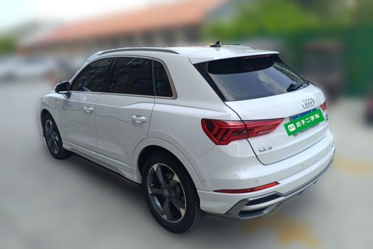 Used Audi Q3 2021 35 TFSI Fashion Dynamic Model Rear Left 45 Deg