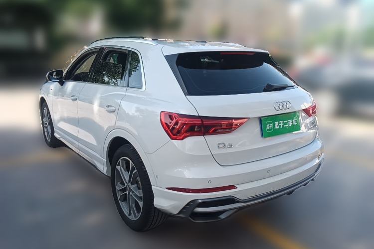 Used Audi Q3 2021 40 TFSI Fashion Dynamic Model Rear Left 45 Deg