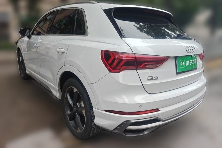 Used Audi Q3 2021 35 TFSI Fashion Dynamic Model Rear Left 45 Deg