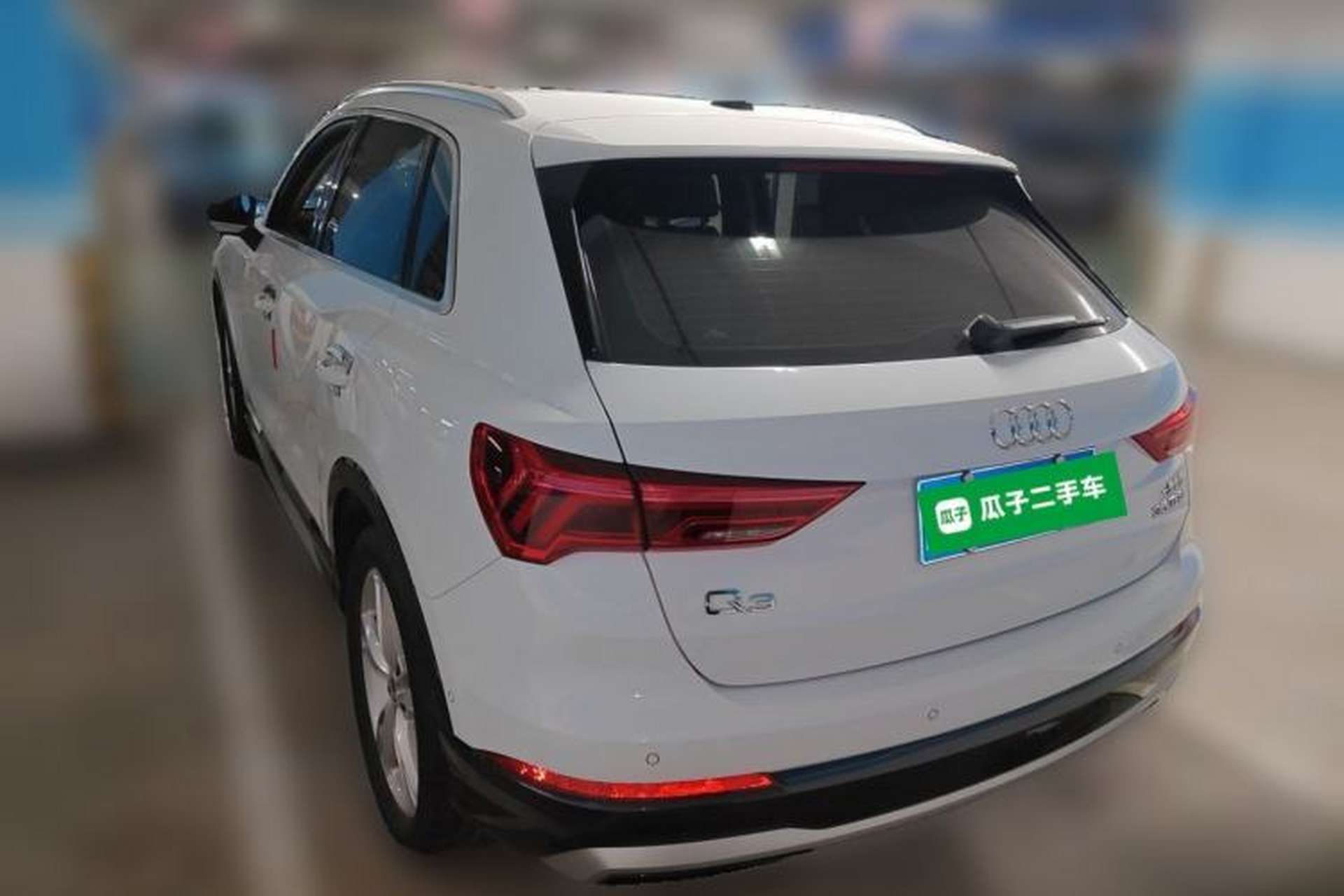 Used Audi Q3 2021 35 TFSI Fashionable and Elegant Model Rear Left 45 Deg