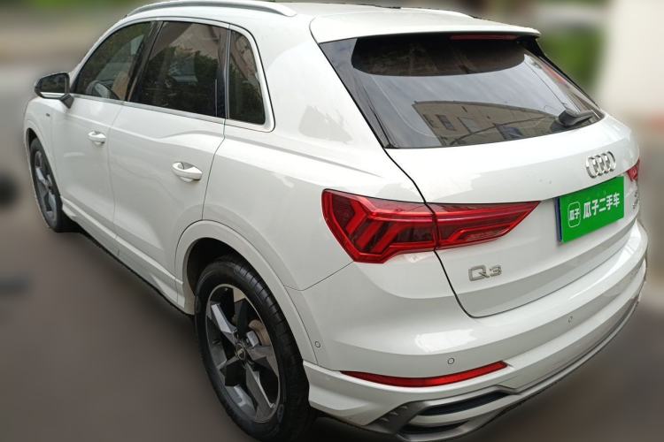 Used Audi Q3 2021 35 TFSI Fashion Dynamic Model Rear Left 45 Deg