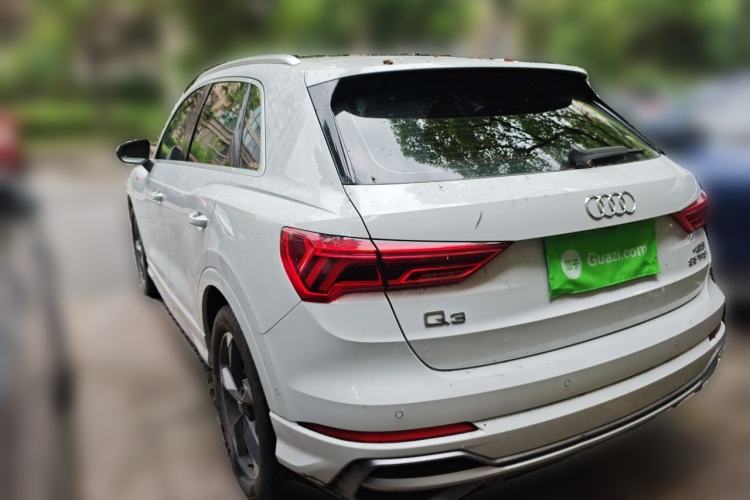 Used Audi Q3 2021 35 TFSI Fashionable and Elegant Model Rear Left 45 Deg