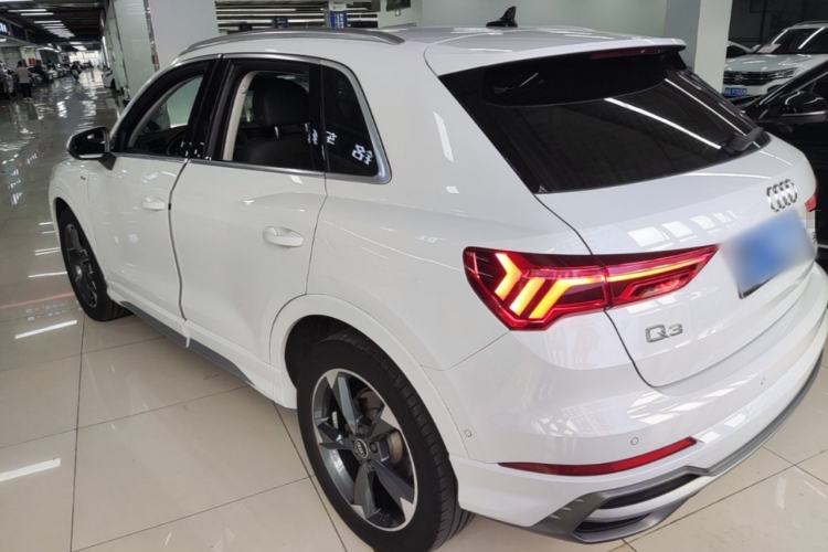 Used Audi Q3 2021 35 TFSI Fashion Dynamic Model Rear Left 45 Deg