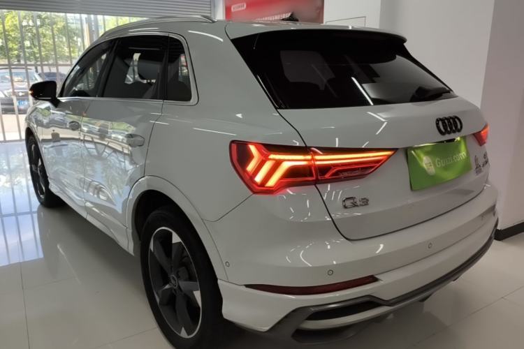Used Audi Q3 2021 35 TFSI Fashion Dynamic Model Rear Left 45 Deg
