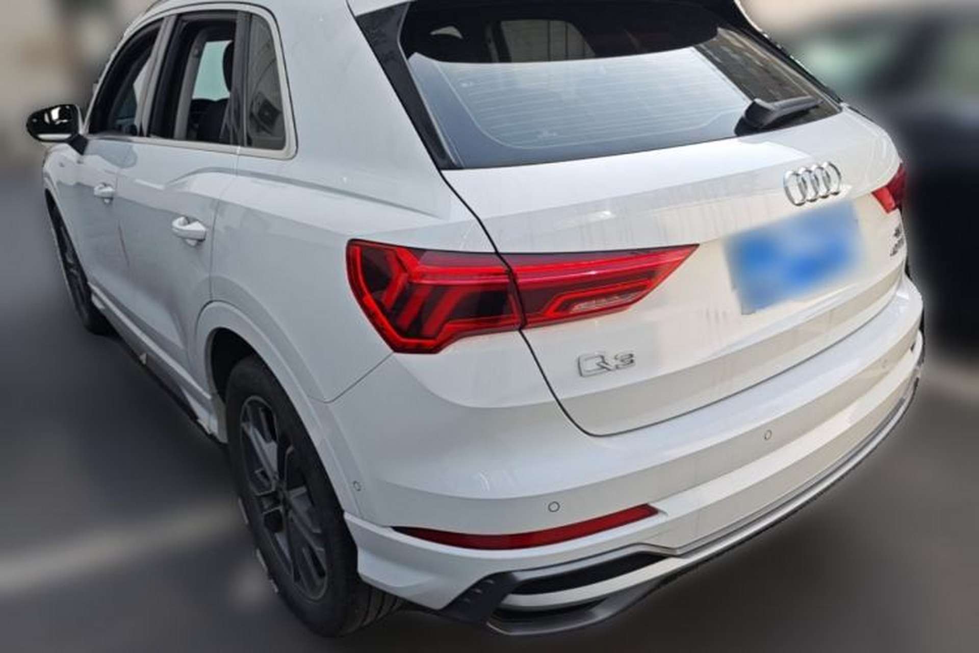 Used Audi Q3 2021 40 TFSI Fashion Dynamic Model Rear Left 45 Deg