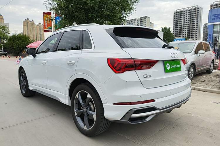 Used Audi Q3 2021 35 TFSI Fashion Dynamic Model Rear Left 45 Deg