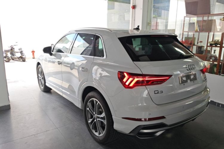 Used Audi Q3 2021 40 TFSI Fashion Dynamic Model Rear Left 45 Deg