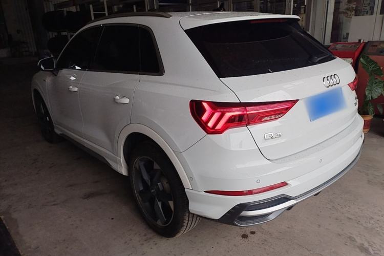 Used Audi Q3 2021 35 TFSI Fashion Dynamic Model Rear Left 45 Deg