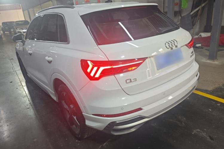 Used Audi Q3 2021 35 TFSI Fashion Dynamic Model Rear Left 45 Deg