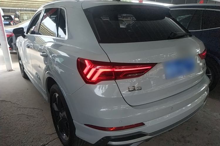 Used Audi Q3 2021 35 TFSI Fashion Dynamic Model Rear Left 45 Deg