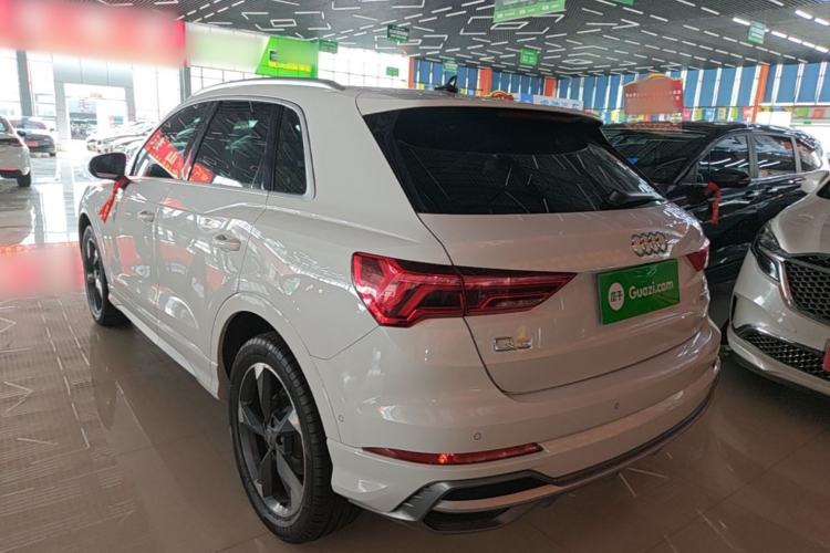 Used Audi Q3 2021 35 TFSI Fashion Dynamic Model Rear Left 45 Deg