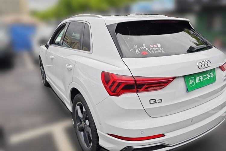 Used Audi Q3 2021 35 TFSI Fashion Dynamic Model Rear Left 45 Deg