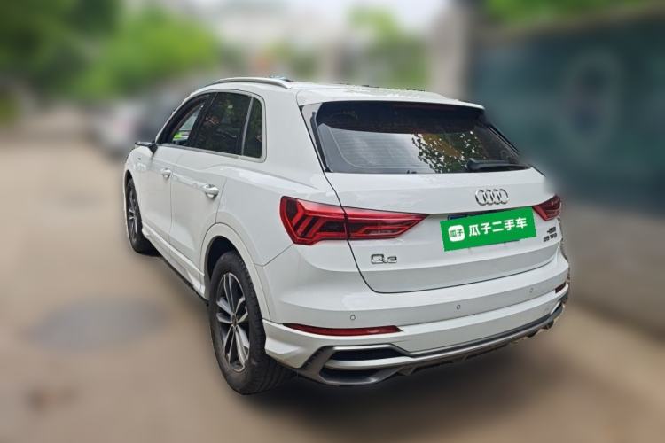 Used Audi Q3 2021 35 TFSI Progressive Dynamic Edition Rear Left 45 Deg