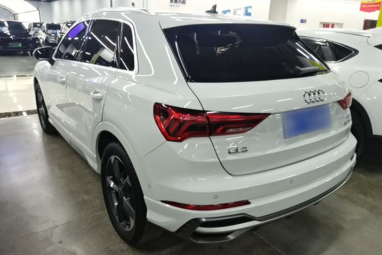 Used Audi Q3 2021 35 TFSI Fashion Dynamic Model Rear Left 45 Deg
