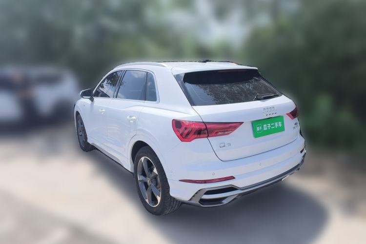 Used Audi Q3 2021 35 TFSI Fashion Dynamic Model Rear Left 45 Deg