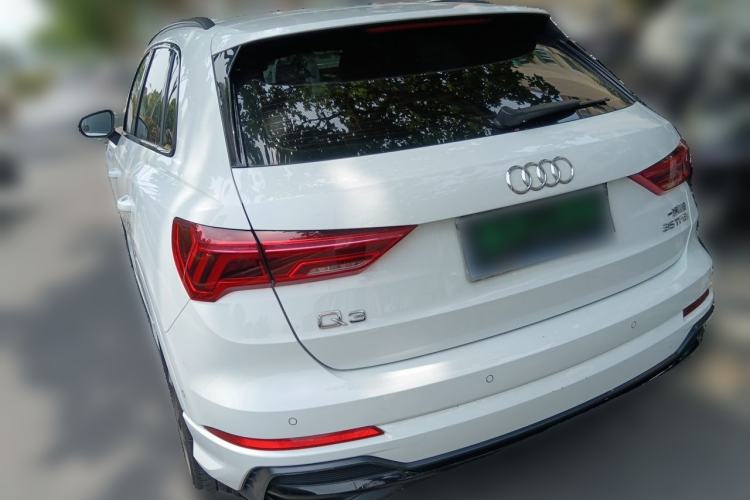 Used Audi Q3 2021 35 TFSI Fashion Dynamic Model Rear Left 45 Deg