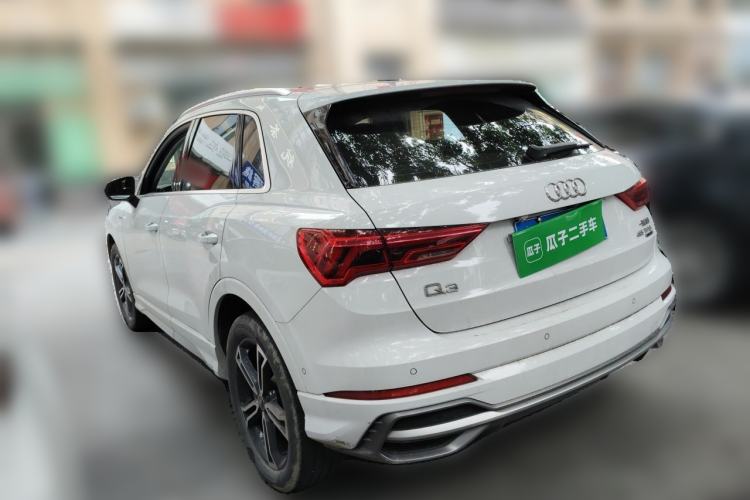 Used Audi Q3 2021 45 TFSI quattro Luxury Dynamic Model Rear Left 45 Deg