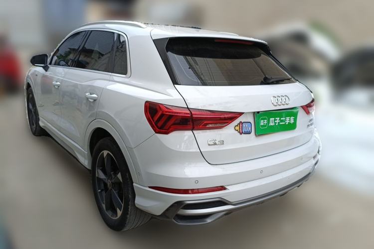 Used Audi Q3 2021 35 TFSI Fashion Dynamic Model Rear Left 45 Deg