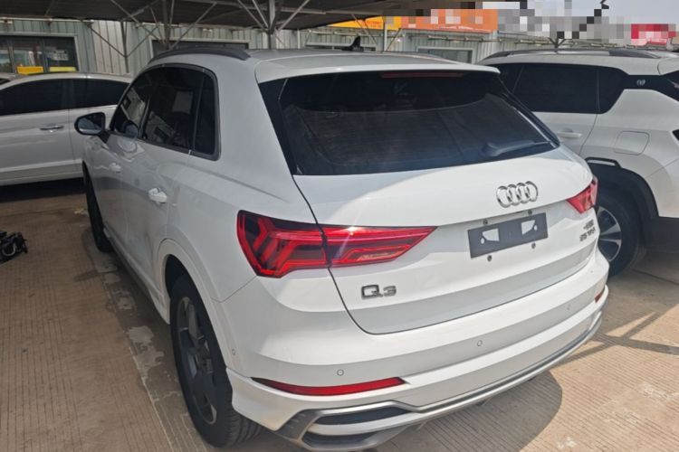Used Audi Q3 2021 35 TFSI Fashion Dynamic Model Rear Left 45 Deg