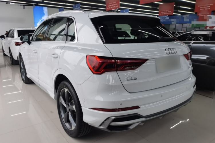 Used Audi Q3 2021 35 TFSI Fashion Dynamic Model Rear Left 45 Deg