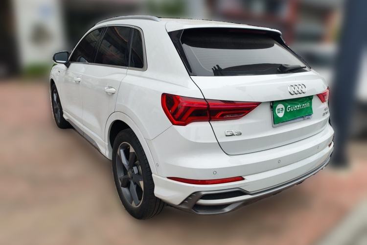 Used Audi Q3 2021 35 TFSI Fashion Dynamic Model Rear Left 45 Deg