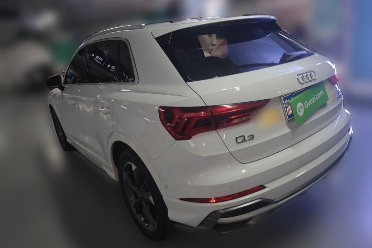 Used Audi Q3 2021 35 TFSI Fashion Dynamic Model Rear Left 45 Deg