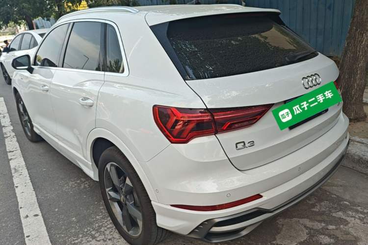 Used Audi Q3 2021 35 TFSI Fashion Dynamic Model Rear Left 45 Deg