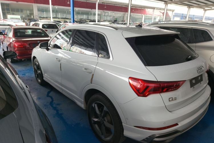 Used Audi Q3 2021 35 TFSI Fashion Dynamic Model Rear Left 45 Deg