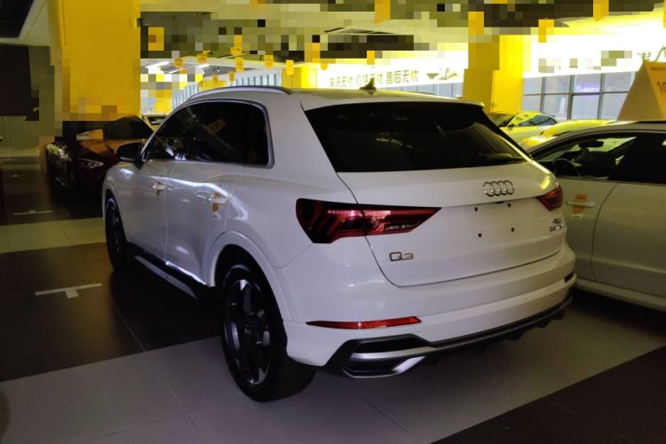 Used Audi Q3 2021 35 TFSI Fashion Dynamic Model Rear Left 45 Deg