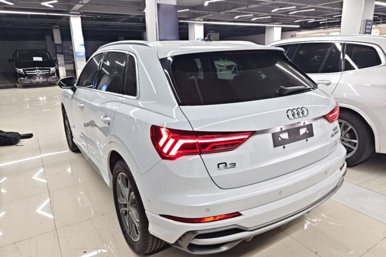 Used Audi Q3 2021 40 TFSI Fashion Dynamic Model Rear Left 45 Deg