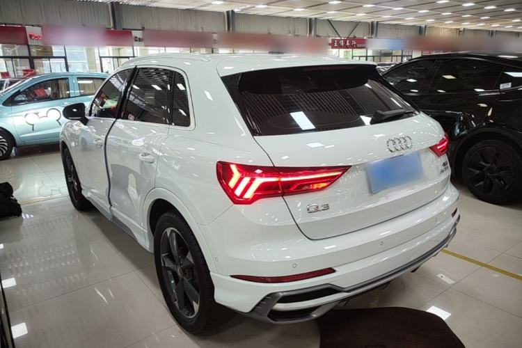 Used Audi Q3 2021 35 TFSI Fashion Dynamic Model Rear Left 45 Deg