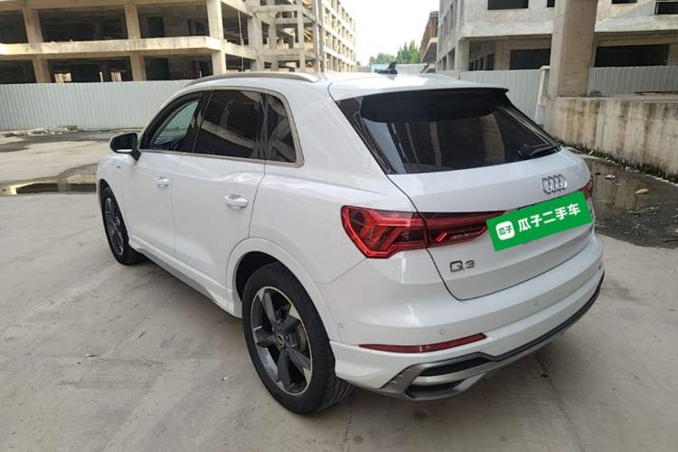 Used Audi Q3 2021 35 TFSI Fashion Dynamic Model Rear Left 45 Deg