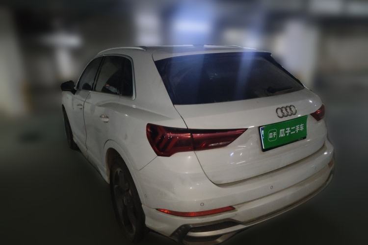 Used Audi Q3 2021 35 TFSI Fashion Dynamic Model Rear Left 45 Deg