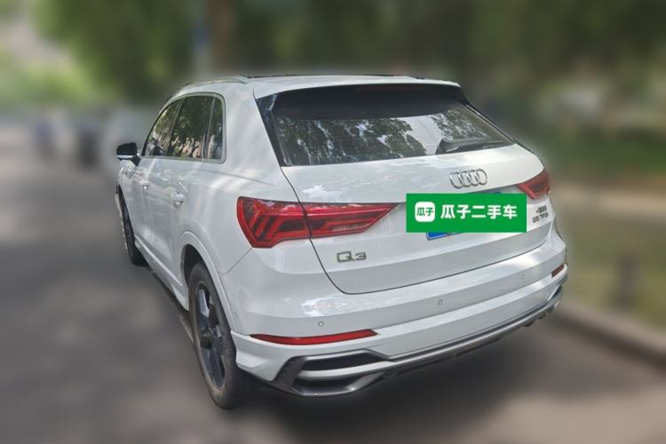 Used Audi Q3 2021 35 TFSI Fashion Dynamic Model Rear Left 45 Deg