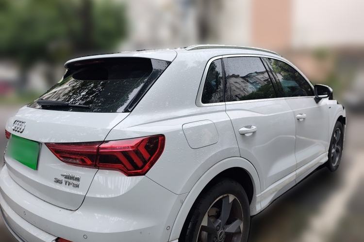 Used Audi Q3 2021 35 TFSI Fashion Dynamic Model Rear Right 45 Deg