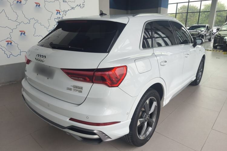 Used Audi Q3 2021 35 TFSI Fashion Dynamic Model Rear Right 45 Deg