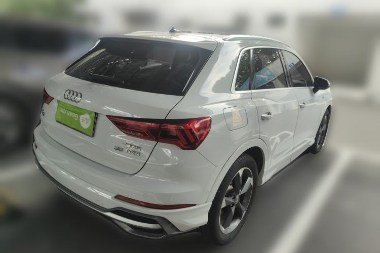 Used Audi Q3 2021 35 TFSI Fashion Dynamic Model Rear Right 45 Deg