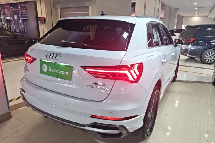 Used Audi Q3 2021 35 TFSI Fashion Dynamic Model Rear Right 45 Deg