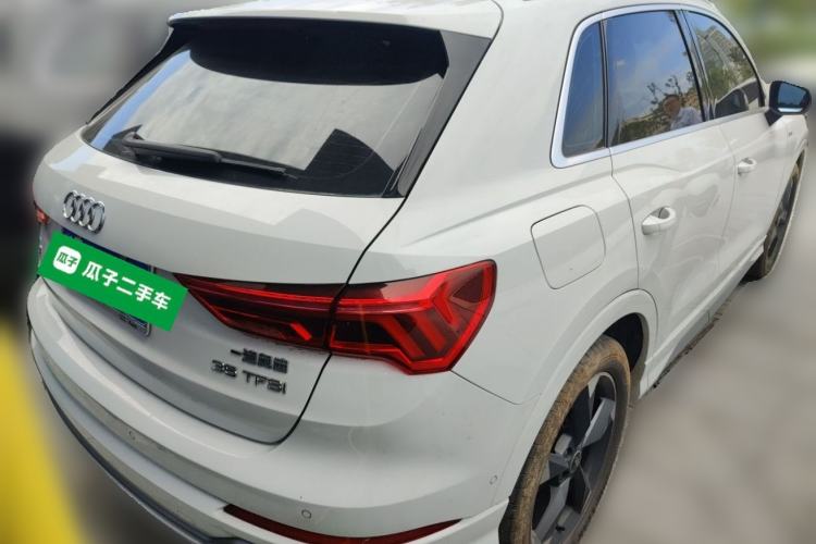 Used Audi Q3 2021 35 TFSI Fashion Dynamic Model Rear Right 45 Deg
