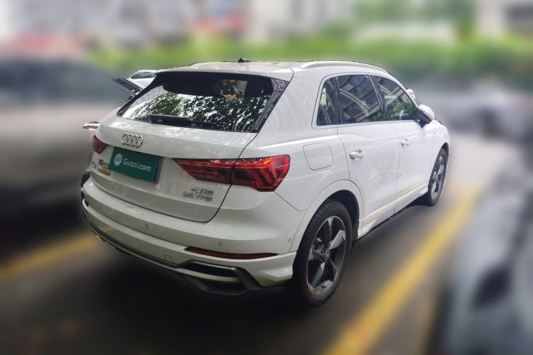 Used Audi Q3 2021 35 TFSI Fashion Dynamic Model Rear Right 45 Deg