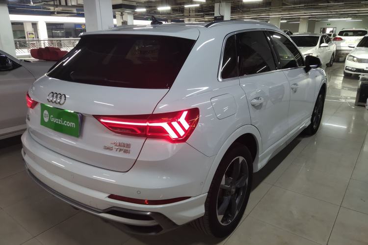 Used Audi Q3 2021 35 TFSI Fashion Dynamic Model Rear Right 45 Deg