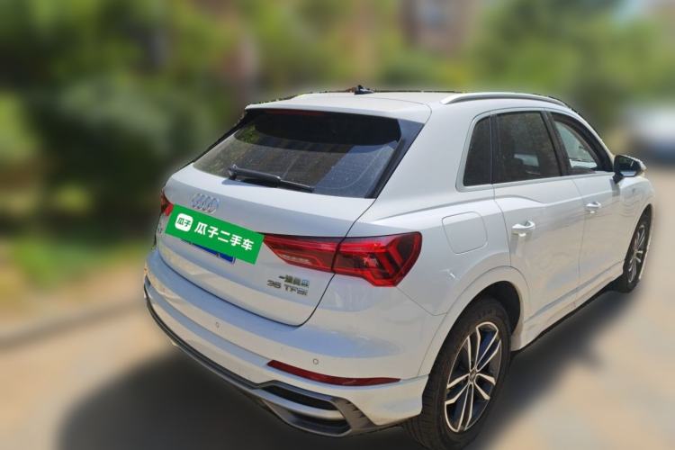 Used Audi Q3 2021 35 TFSI Progressive Dynamic Edition Rear Right 45 Deg
