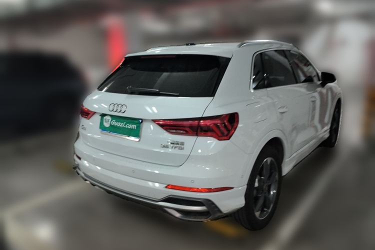 Used Audi Q3 2021 35 TFSI Fashion Dynamic Model Rear Right 45 Deg