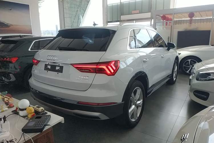Used Audi Q3 2021 35 TFSI Fashionable and Elegant Model Rear Right 45 Deg