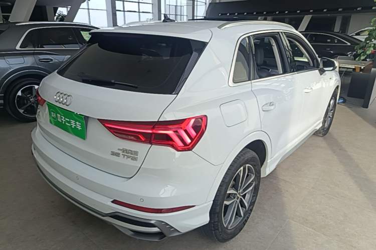 Used Audi Q3 2021 35 TFSI Progressive Dynamic Edition Rear Right 45 Deg